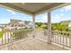 Balcony view of a neighborhood with well-maintained lawns and beautiful homes at 1928 Mossdale Dr, Johns Island, SC 29455
