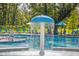 Fun splash fountain feature in the community swimming pool area at 1928 Mossdale Dr, Johns Island, SC 29455