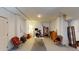 Unfinished basement with concrete walls and open layout is great for storage at 2312 Rushland Landing Rd, Johns Island, SC 29455