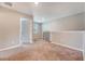 Loft area bedroom with neutral carpet, light walls, and natural light at 242 Torslanda Ln, Summerville, SC 29486