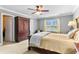 Bedroom boasting a spacious bed, closet, window, and soft carpet at 255 Decatur Dr, Summerville, SC 29486