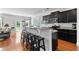 Stylish kitchen with granite countertops, stainless steel appliances, and dark cabinetry at 255 Decatur Dr, Summerville, SC 29486