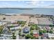 Expansive aerial view showcasing the building's location near the waterfront and urban landscape at 259 E Bay St # 7C, Charleston, SC 29401