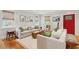 Comfortable living room showcasing hardwood floors, stylish furniture, and a welcoming atmosphere at 293 Grove St, Charleston, SC 29403