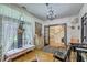 Salon with styling stations, hardwood floors, bench seating, and natural light at 300 Foxglove Ave, Summerville, SC 29483