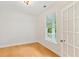 Office space with hardwood floors, a window view, and french doors at 3636 Purple Martin Ct, Mount Pleasant, SC 29466