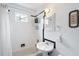Cozy bathroom featuring a vanity, tub, and window at 38 Colleton Dr, Charleston, SC 29407