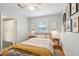 Cozy bedroom with a comfortable bed, soft lighting, and a closet for storage and personal touches at 38 Colleton Dr, Charleston, SC 29407