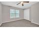 Comfortable bedroom featuring carpet flooring, a window and closet at 4054 Cedars Pkwy # C, North Charleston, SC 29420