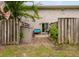 Cozy backyard featuring a bench and lush green foliage at 507 Stinson Dr # B3, Charleston, SC 29407