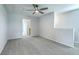 Upstairs room with neutral walls and carpet along with a ceiling fan at 523 Purple Finch Rd, Summerville, SC 29486