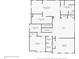 Detailed second floor plan showing layout of loft, laundry room, bedrooms and bathrooms at 5541 Alpine Dr, Summerville, SC 29483
