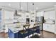 Bright kitchen island with granite countertops, pendant lighting, and modern appliances at 5541 Alpine Dr, Summerville, SC 29483