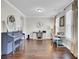 Spacious living room featuring hardwood floors, neutral colors, and abundant natural light at 5541 Alpine Dr, Summerville, SC 29483