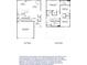 Detailed floor plan showcasing the layout of the 2-story home with dimensions and room specifications for marketing purposes at 596 Wayton Cir, Moncks Corner, SC 29461
