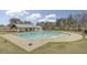 Community pool with pool house and plenty of space to relax or swim laps on a sunny day at 596 Wayton Cir, Moncks Corner, SC 29461