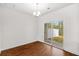 Cozy dining space with sliding glass doors to a private outdoor patio at 7787 Montview Rd, North Charleston, SC 29418