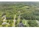 Aerial view of the property showcasing the home's location amidst lush greenery and mature trees at 800 Enclave Ter, Summerville, SC 29483