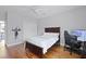 Comfortable bedroom with a ceiling fan, wood floors and an abundance of natural light at 800 Enclave Ter, Summerville, SC 29483