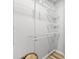 Walk-in closet with sturdy white wire shelving for easy and customizable storage solutions at 800 Enclave Ter, Summerville, SC 29483