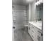 Bathroom with double sink and shower at 819 Burger St, Charleston, SC 29407