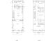 Detailed floor plan showcasing the layout of the home's two stories at 819 Burger St, Charleston, SC 29407