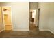 Neutral bedroom with multiple entryways, carpet, and light-colored walls at 1044 Academy Rd, Walterboro, SC 29488