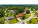 Aerial view of a residential neighborhood featuring well-maintained homes with lush landscaping, illustrating community charm at 107 Salina Ln, Goose Creek, SC 29445