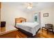 Bedroom features hardwood floors, natural light, and plenty of space to relax and recharge at 107 Salina Ln, Goose Creek, SC 29445