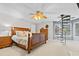 Spacious bedroom with a unique spiral staircase, and elegant furnishings at 111 Long Bow Rd, Summerville, SC 29485