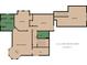 Second floor plan of 111 Long Bow Rd, showing primary and other bedrooms, baths and closets at 111 Long Bow Rd, Summerville, SC 29485