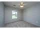 Bedroom with a ceiling fan and a bright window at 113 Lebsl Ct, Summerville, SC 29483