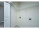 This laundry room is spacious, bright and ready for a new washer and dryer at 113 Lebsl Ct, Summerville, SC 29483
