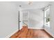 Bedroom featuring hardwood floors, recessed lighting, and an adjacent hallway at 1151 Camellia Dr, Mount Pleasant, SC 29464