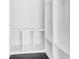 White storage closet featuring custom shelving at 1151 Camellia Dr, Mount Pleasant, SC 29464