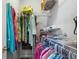 Walk-in closet with wire rack shelving and plenty of room for storage at 127 White Pine Way, Summerville, SC 29485