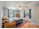 Cozy bedroom featuring natural light, hardwood floors, and a neutral color palette for relaxation at 14 Aldene Ave, Goose Creek, SC 29445