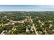 Aerial view of coastal community surrounded by lush greenery, with ocean in the background at 1405 Mataoka St, Mount Pleasant, SC 29464