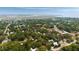Expansive aerial view of a verdant residential neighborhood, near marshlands and waterways, offering a serene coastal living experience at 1405 Mataoka St, Mount Pleasant, SC 29464