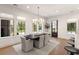 Modern dining room featuring ample natural light, modern finishes, and an open concept to kitchen at 1405 Mataoka St, Mount Pleasant, SC 29464