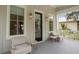 Relaxing porch with comfortable seating, perfect for enjoying the outdoors at 1405 Mataoka St, Mount Pleasant, SC 29464