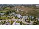 Beautiful aerial view of waterfront neighborhood and golf course surrounded by natural marshlands at 156 Nobels Point St, Charleston, SC 29492