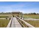 Beautiful wooden dock with a covered area and boat lift, perfect for waterfront enjoyment at 156 Nobels Point St, Charleston, SC 29492
