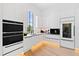 Modern kitchen with sleek white cabinets and stainless steel appliances at 156 Nobels Point St, Charleston, SC 29492