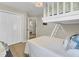 Inviting bedroom featuring a built-in bunk bed and bright natural light at 16 Oatly Cir, Charleston, SC 29414