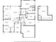 Detailed floor plan layout showcasing room dimensions and spatial arrangements of a single-Gathering home at 185 Red Leaf Blvd, Moncks Corner, SC 29461