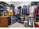 Spacious walk-in closet with shelving and hanging rods to keep clothes and accessories organized at 185 Red Leaf Blvd, Moncks Corner, SC 29461