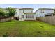 Spacious, fully-fenced backyard featuring a well-maintained lawn and a patio area ideal for outdoor gatherings at 2208 Primus Rd, Mount Pleasant, SC 29466