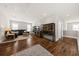 Large bonus room with hardwood floors, recessed lighting and bright natural light at 2208 Primus Rd, Mount Pleasant, SC 29466