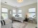 Bright bedroom featuring two beds and a vanity table at 2769 Rivertowne Pkwy, Mount Pleasant, SC 29466